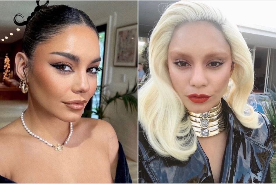 Vanessa Hudgens channels Lady Gaga with shocking platinum transformation!
