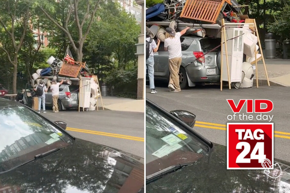 Viral Video of the Day for July 30, 2023: New Yorkers show TikTok the right way to move on a budget!