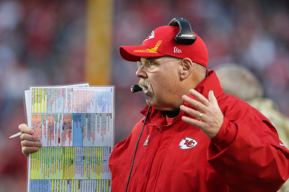 Kansas City Chiefs head coach Andy Reid.