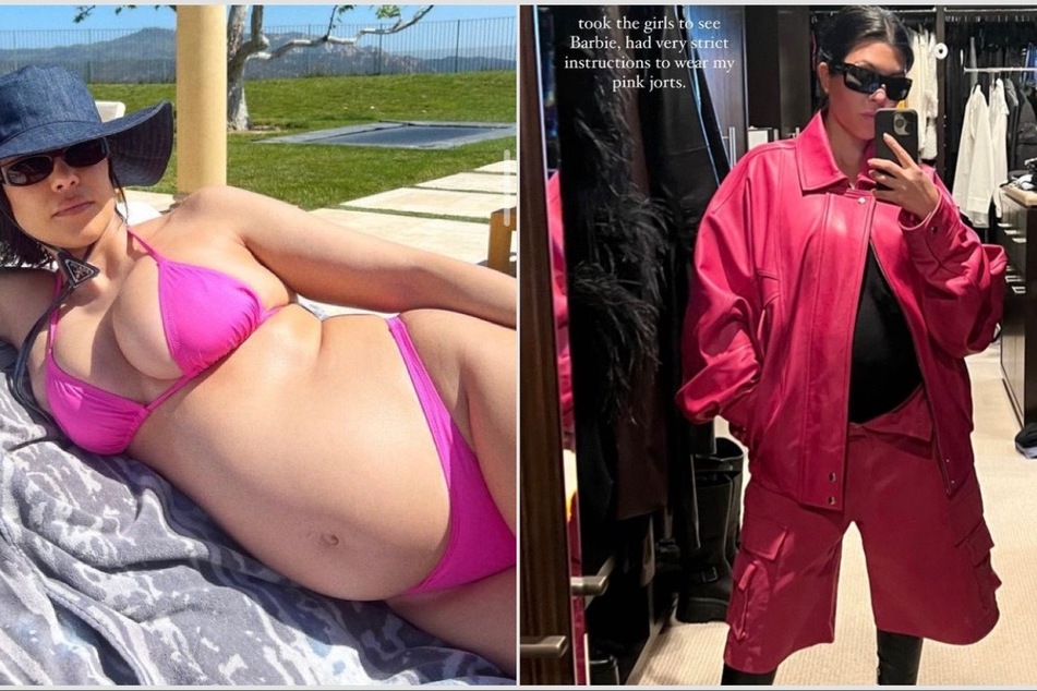 Kourtney Kardashian continued her "Barbiecore" takeover with another ultra-cute fit.