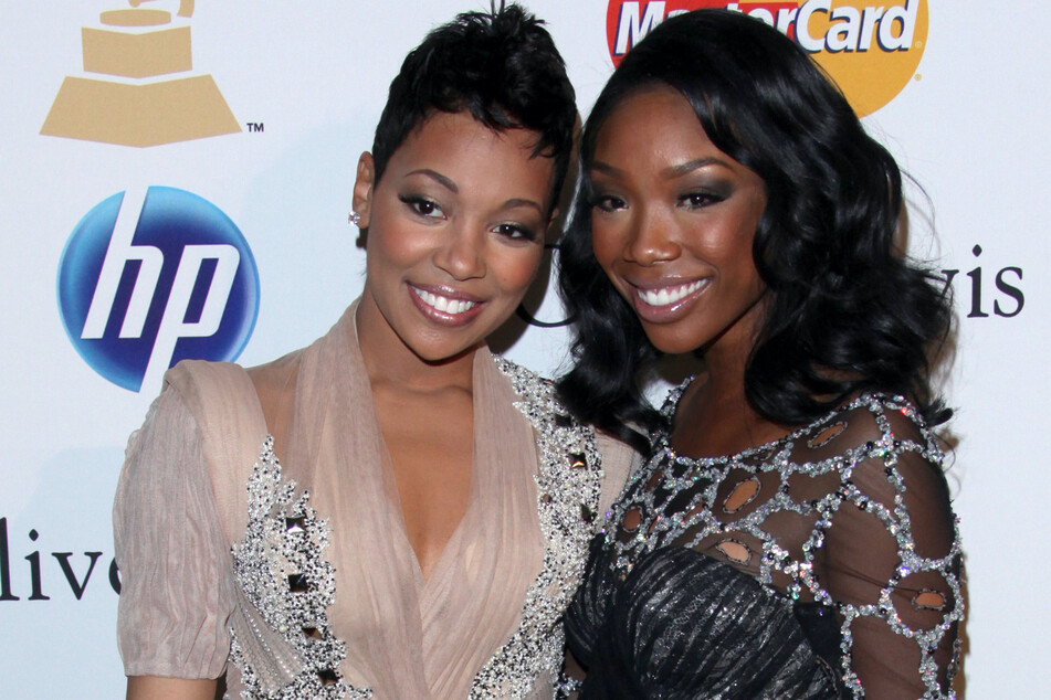 Brandy shared why she left the stage during her performance with Monica (l) during their The Boy Is Mine tour.