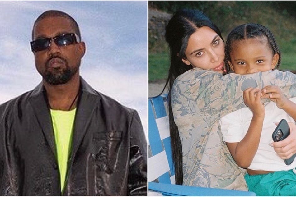 Family affair! Kim K and Ye reunite for son Saint's soccer game