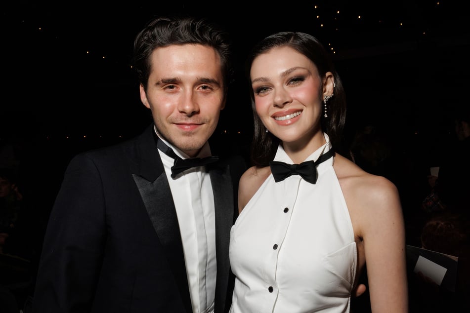 Brooklyn Beckham (l.) and Nicola Peltz tied the knot in 2022.