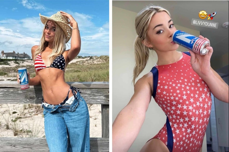 Olivia Dunne blasts off with "Rocket pop boost" in new pics