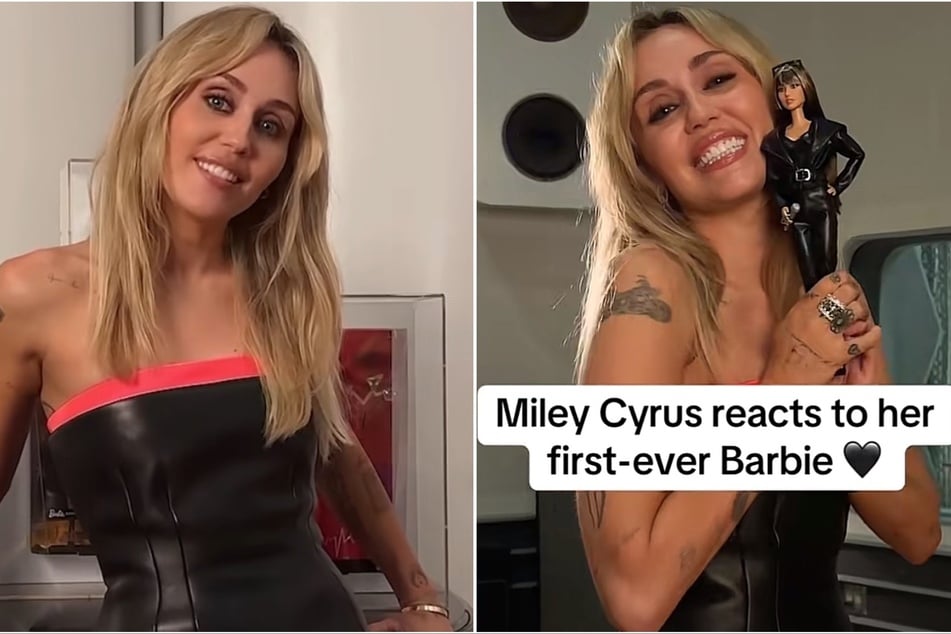 Miley Cyrus gushes over getting her own signature Barbie doll: "Full circle moment"