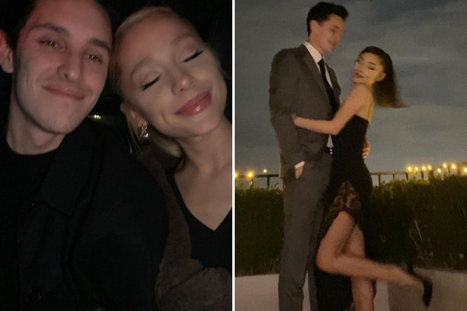 Ariana Grande (r.) and Dalton Gomez have officially finalized their divorce.