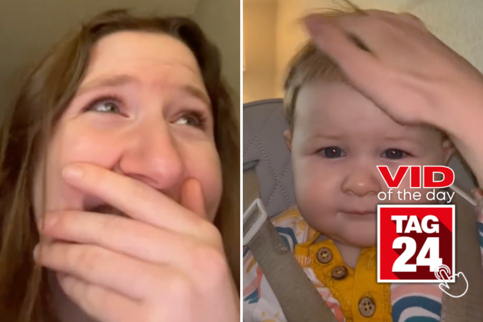 Viral Video of the Day for May 22, 2024: Mom goes viral with toddler haircut fail