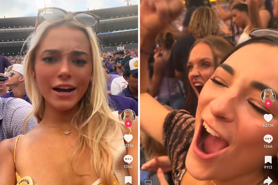 In a hilarious TikTok video, Olivia Dunne sought validation from thousands of screaming LSU football fans who seemingly agreed with her silly antics.