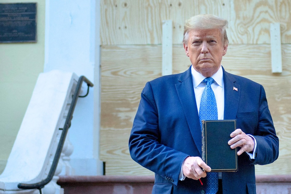Donald Trump is now pushing "God Bless the USA" Bibles for $60 on social media, promising to "make America pray again."