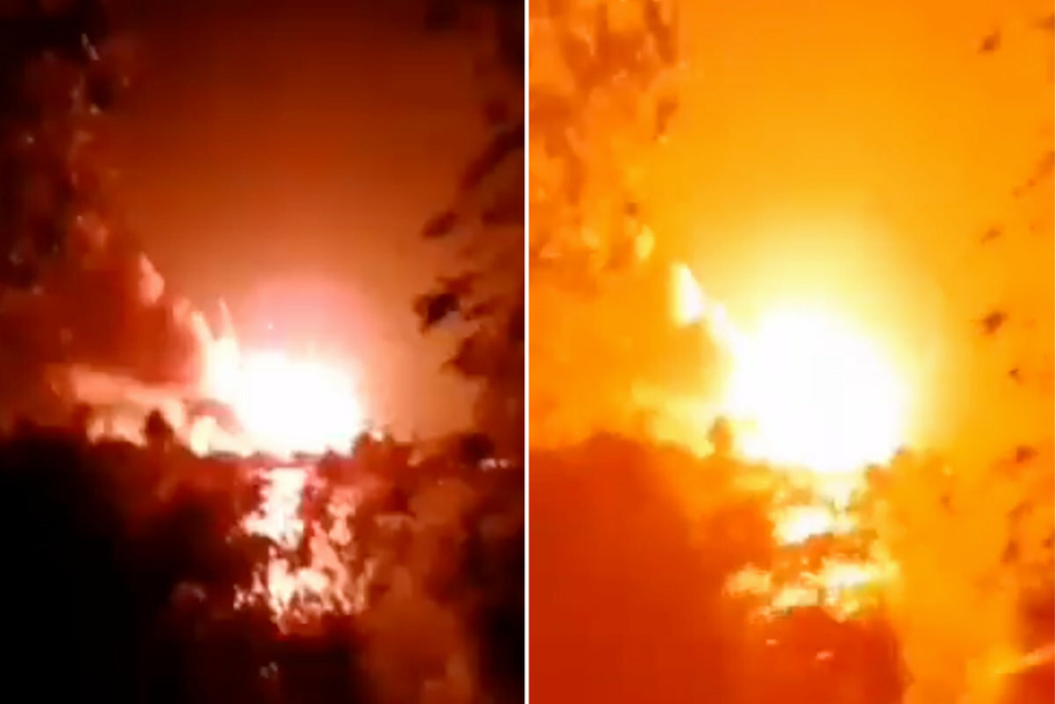 Ukraine war: Russian weapons depot blown up in daring counterattack