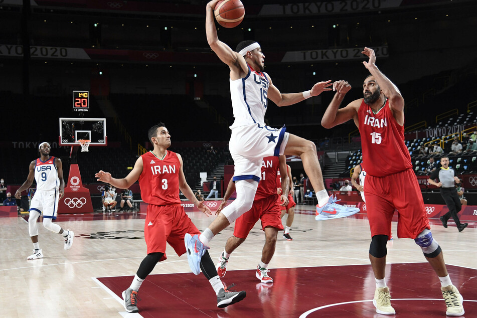Olympics: Team USA make up for shock loss with huge win over Iran in basketball