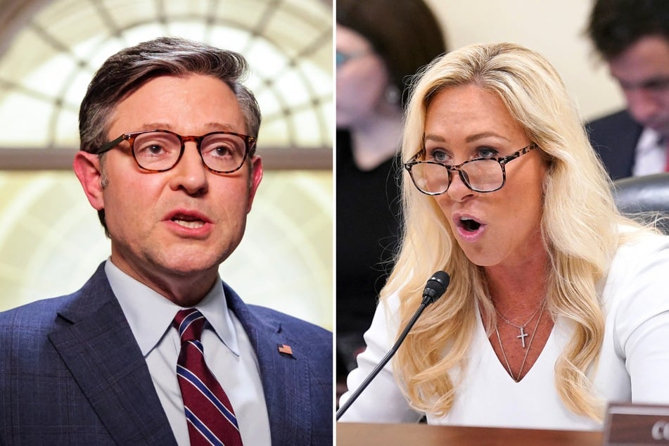 In a recent social media post, Marjorie Taylor Greene (r.) criticized members of her party for voting with Democrats in support of a proxy bill.