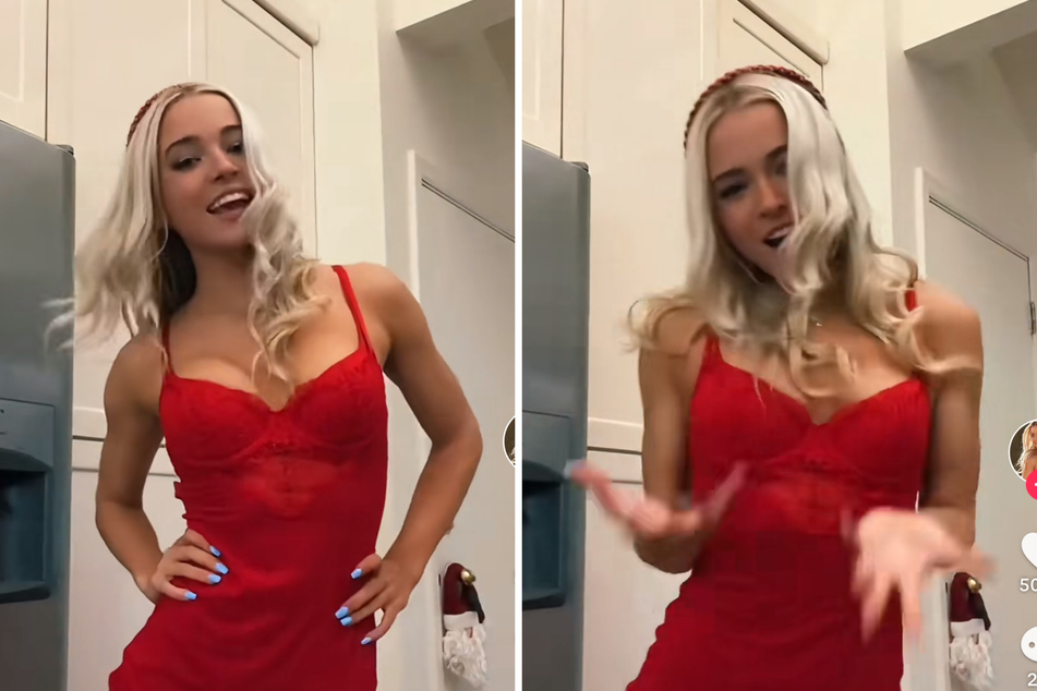 Did Olivia Dunne hit a home run in manifesting her "big boy?"