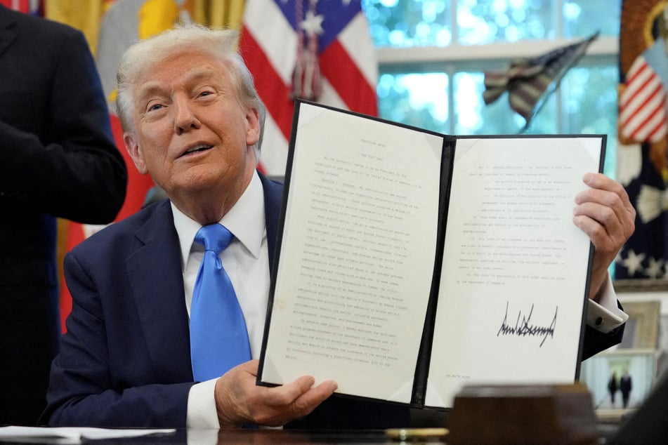 Trump also introduced a new $1 million "gold card" residency program.