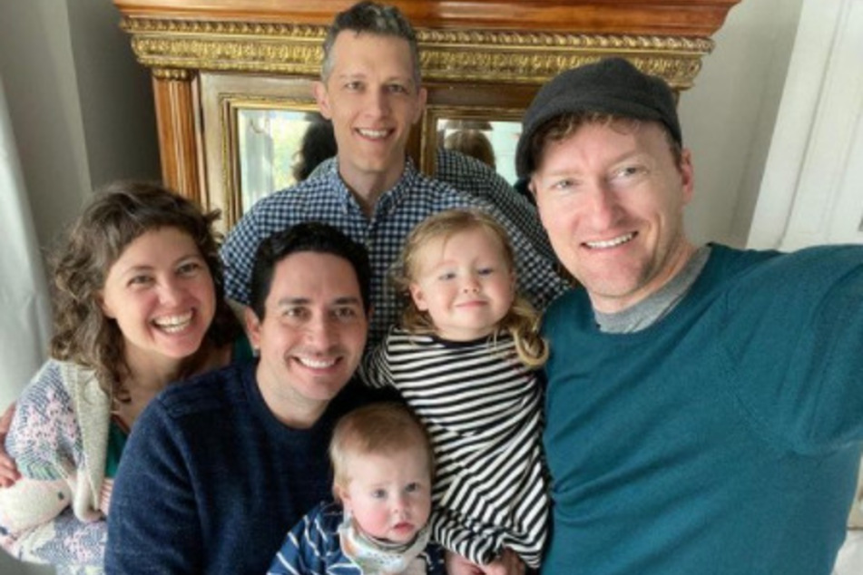 Three dads and a baby: a San Diego throuple's battles to build a family