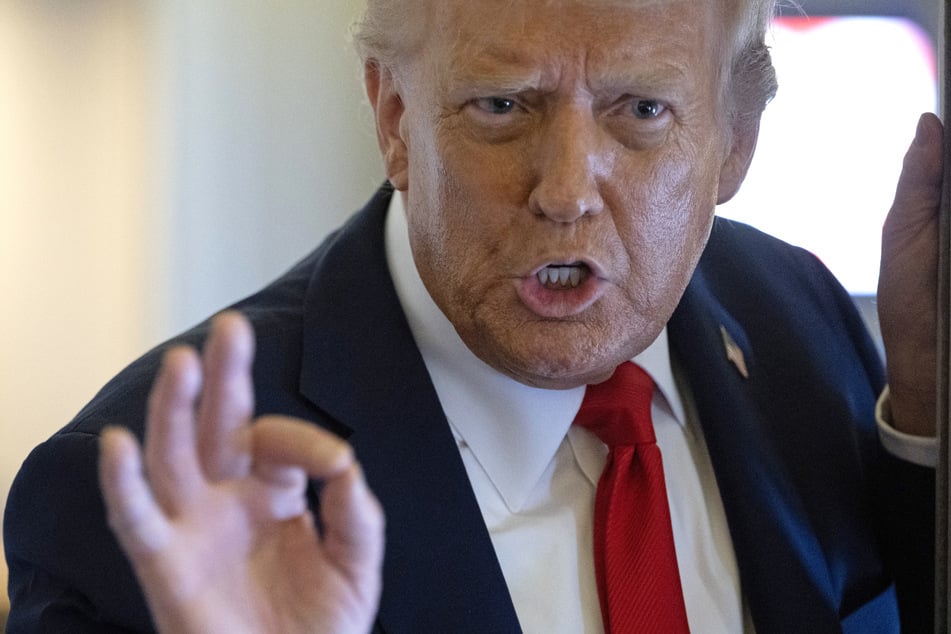 President Donald Trump said the supposedly overwhelmingly negative coverage of his administration on TV networks is "really illegal."