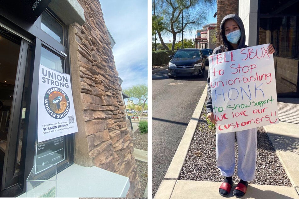 "My heart is broken": Starbucks fires union organizer in Phoenix