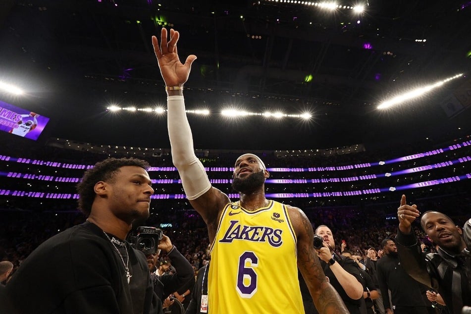 LeBron James has repeatedly expressed a wish to play alongside his son Bronny in the NBA.