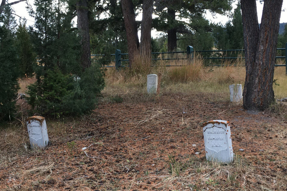 Craythorn caused more than $1,000 in damage by digging in the Fort Yellowstone Cemetery.