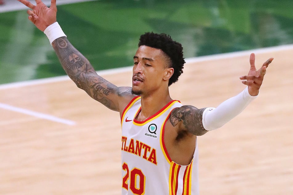 Forward John Collins chipped in with 16 points for the Hawks.