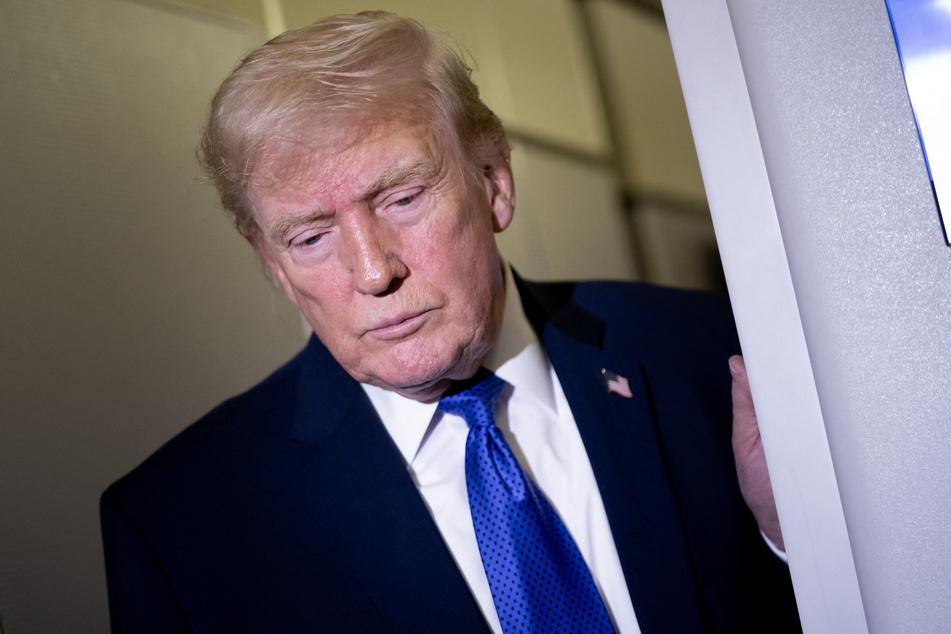 President Donald Trump, shifting his tone again, warned Britain on Wednesday not to "give away" a key Indian Ocean base, saying it would be vital if the US attacks Iran.