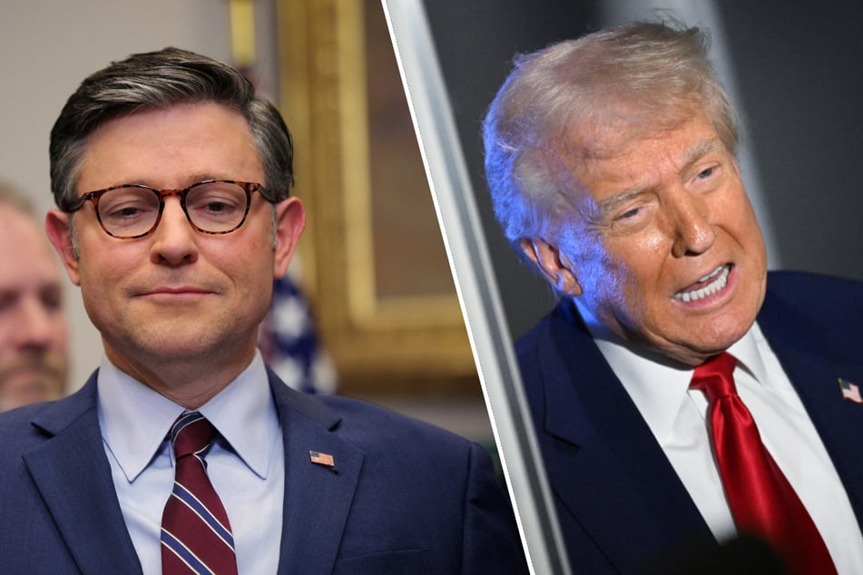 President Donald Trump broke with House Speaker Mike Johnson in expressing his support for a bill that would allow new parents in Congress to vote by proxy.
