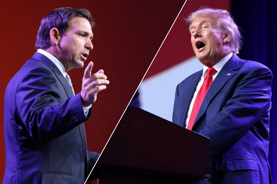 Trump, defiant over legal woes, shares Iowa stage with DeSantis