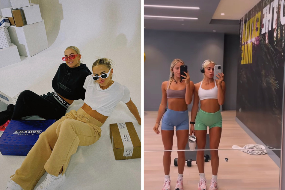 The Cavinder twins unveiled their mystery project with Champs Sports in a viral Instagram post.