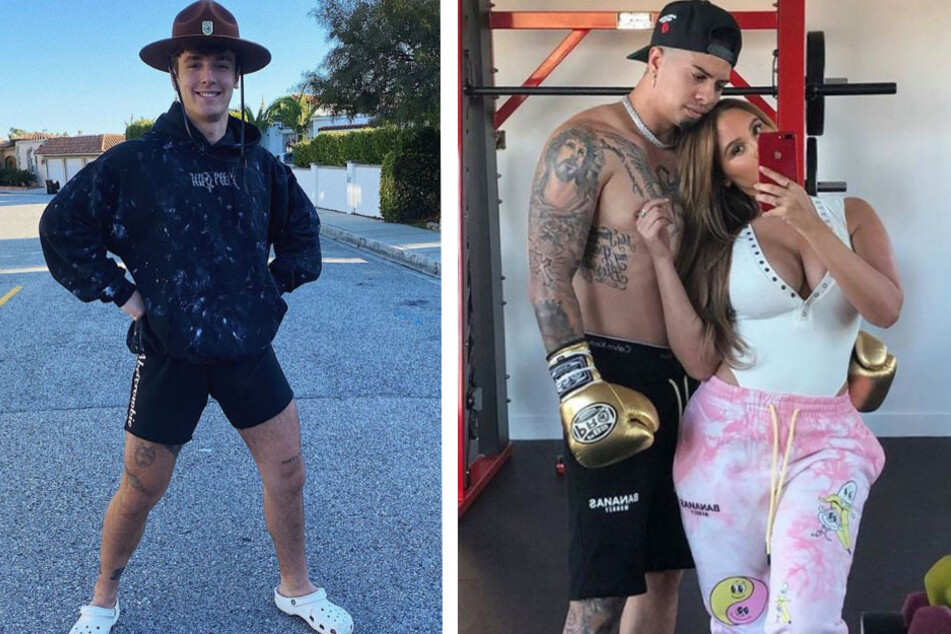 YouTubers vs. TikTokers: Austin McBroom and Bryce Hall hit the deck in pre-fight brawl