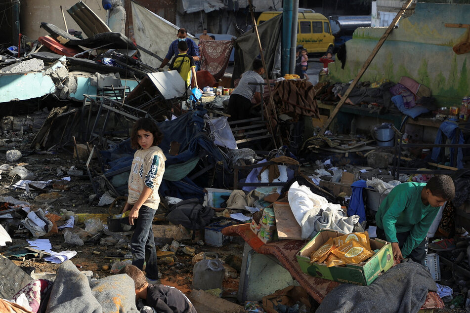 Dozens of people, including many children, were killed in an Israeli airstrike on a school sheltering displaced Palestinians in Gaza.