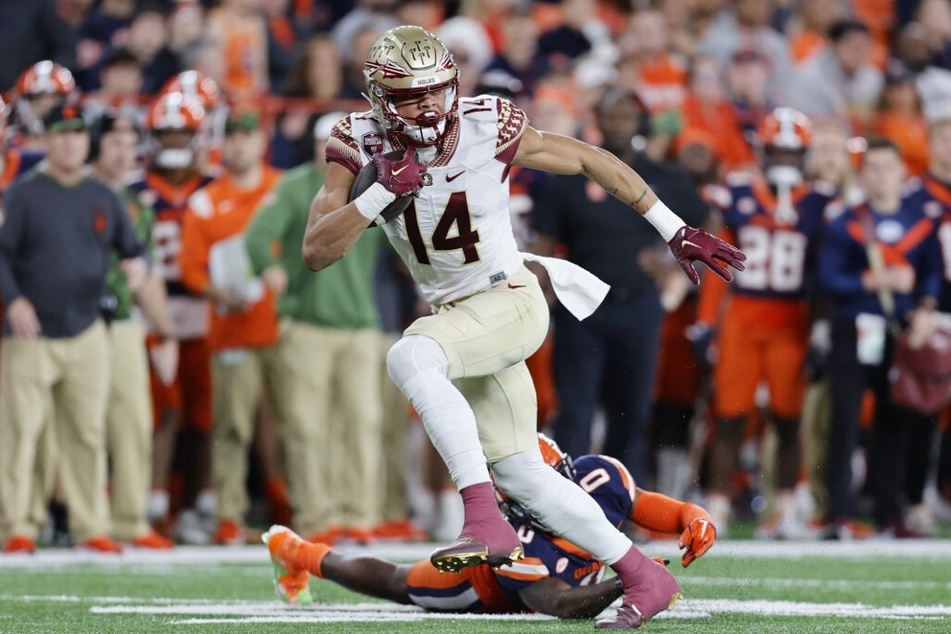 Standing at 6-foot-7, Johnny Wilson finished fifth nationally with 20.9 yards per catch and his 3.4 yards per route led all Power Five teams.