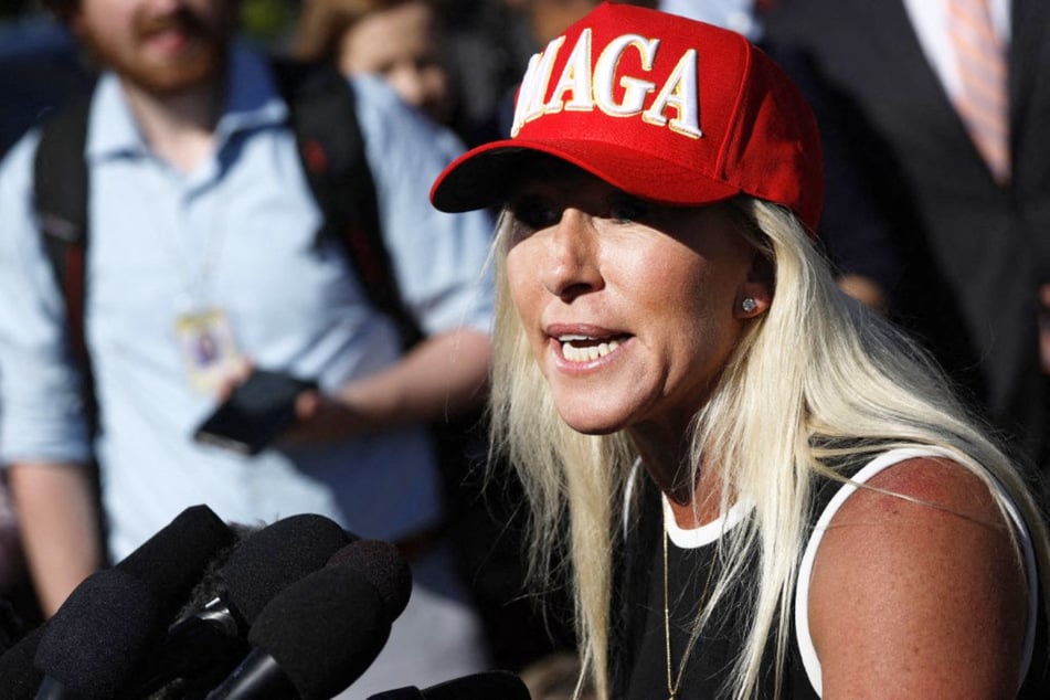 In a recent social media post, Marjorie Taylor Greene claimed she has been seeing far fewer people wearing apparel for Trump's MAGA movement.