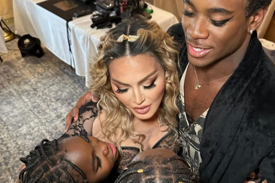 Madonna credited her children with giving her the strength to overcome her health challenges.