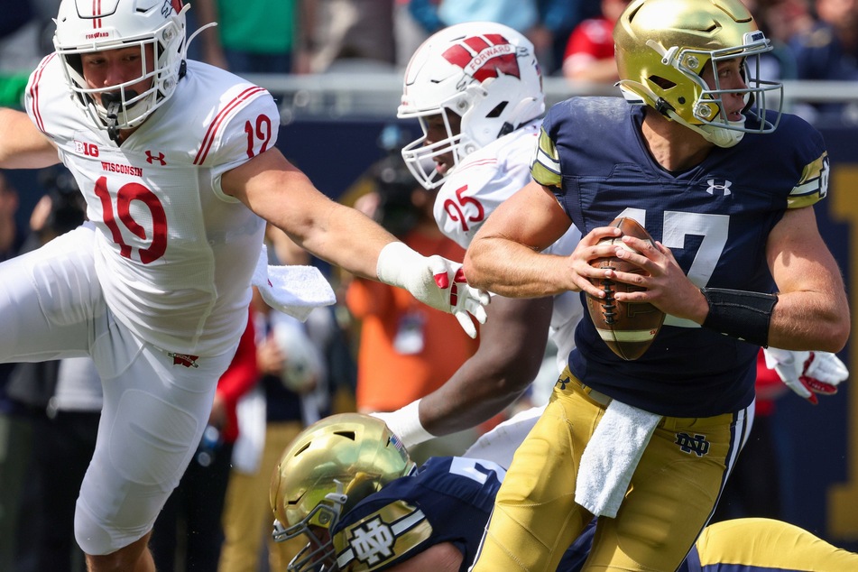 NCAA Football: The Fighting Irish fight through injury for a historic win over the Badgers