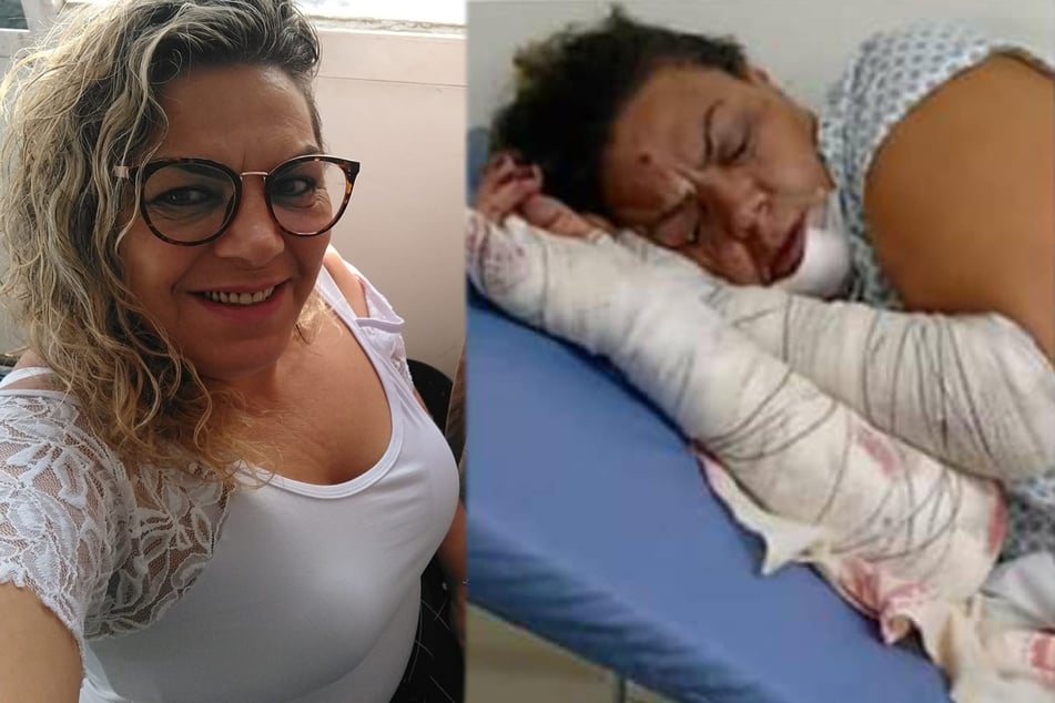 Edileuza Ramalho (49) fell victim to a cruel attack. Was her ex-boyfriend the perpetrator? (collage)