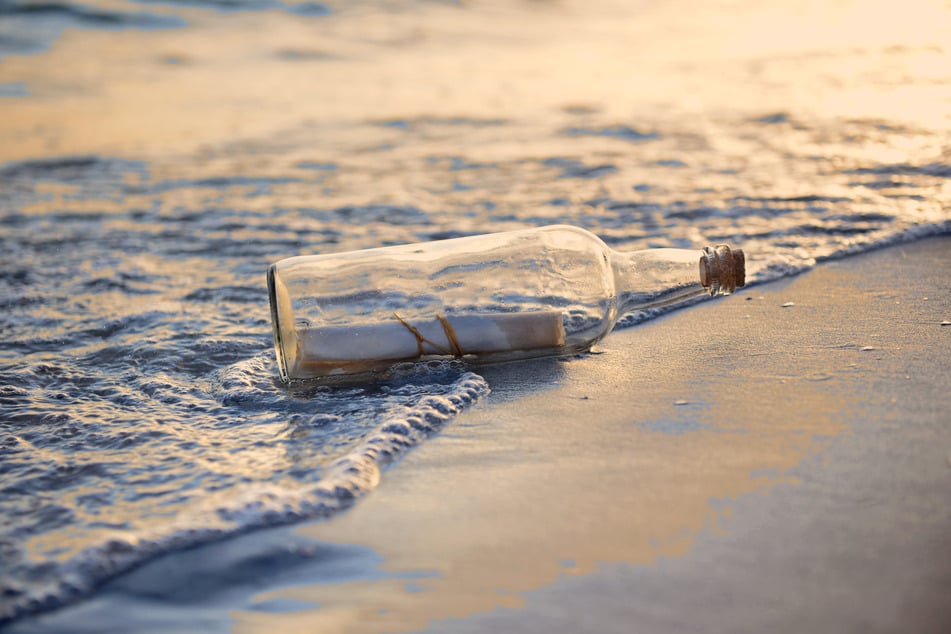 Getting a message returned isn't usually good – unless it's a 50-year-old message in a bottle!