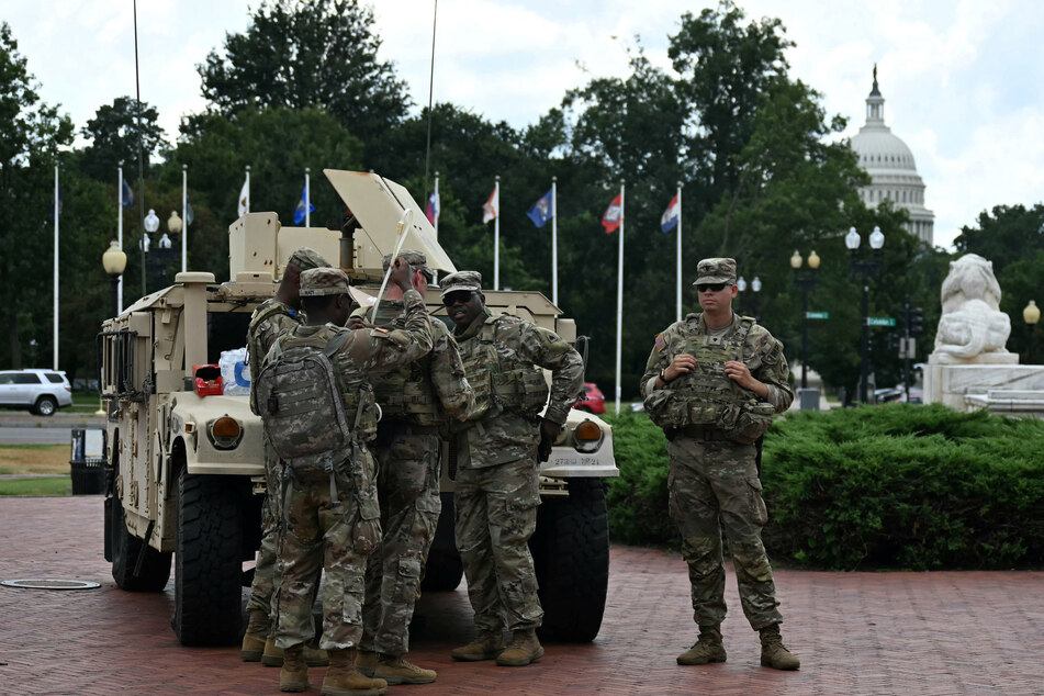 Hundreds of National Guard troops mobilized for Washington DC takeover