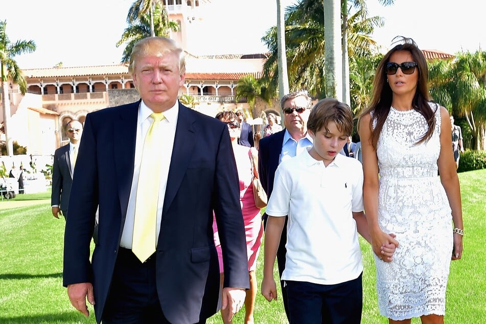 A source recently spilled new claims about Melania Trump's (r.) noticeable absence from her husband's campaign, claiming she has chosen family over politics.