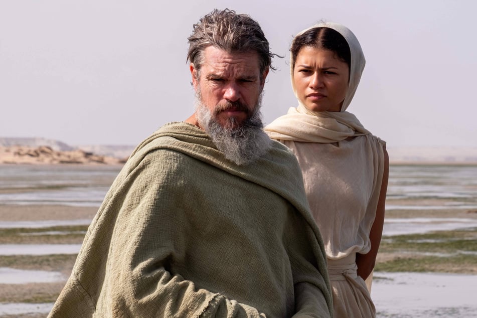 The Odyssey was shot entirely on IMAX cameras with 70 mm film.