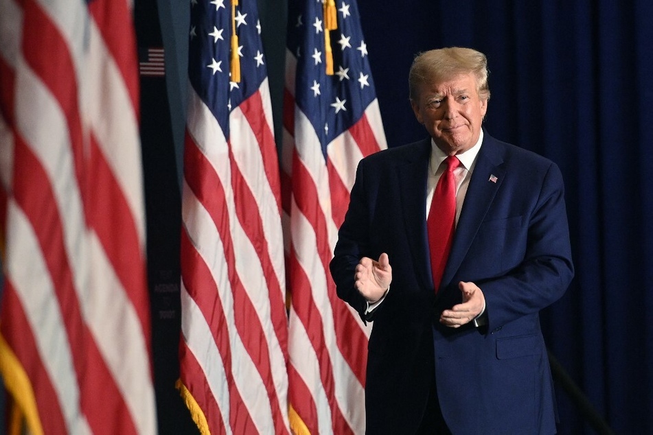 Trump hints at third presidential run in first trip to DC since losing election