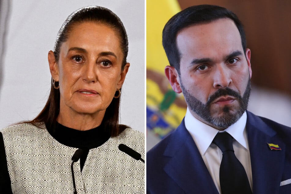 Mexican President Claudia Sheinbaum accused Colombian counterpart Abelardo de la Espriella of blocking her country's rescue teams from aiding in earthquake relief efforts.