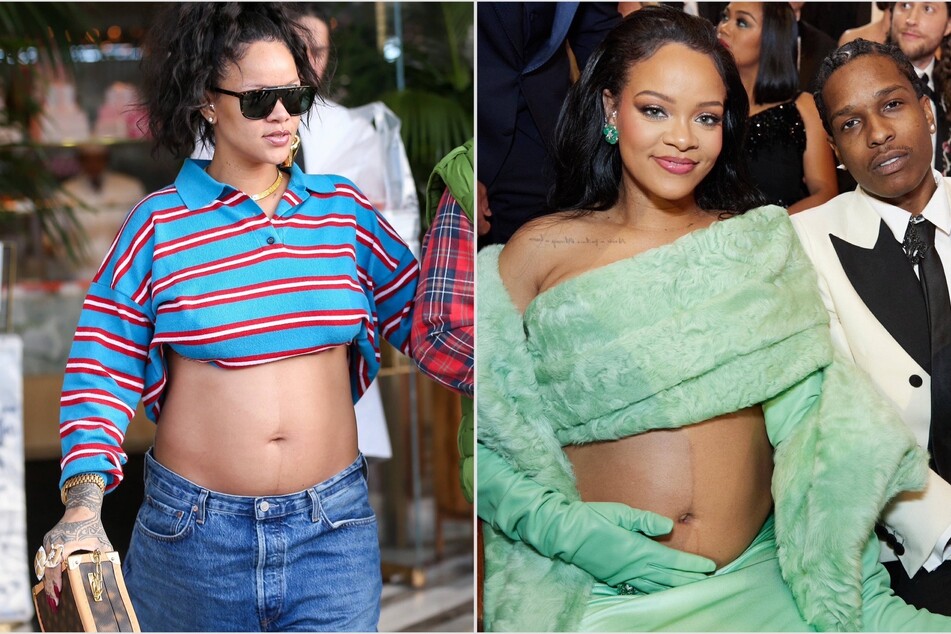 Rihanna sports red-hot NYC date night look with A$AP Rocky!