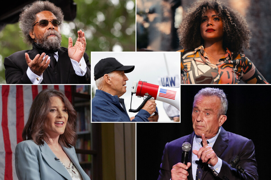 Biden's 2024 challengers react to his autoworkers picket line appearance