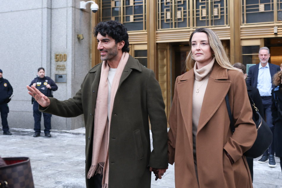 Justin Baldoni (l) and his wife Emily Baldoni (r) explained that they won't cover everything in their message