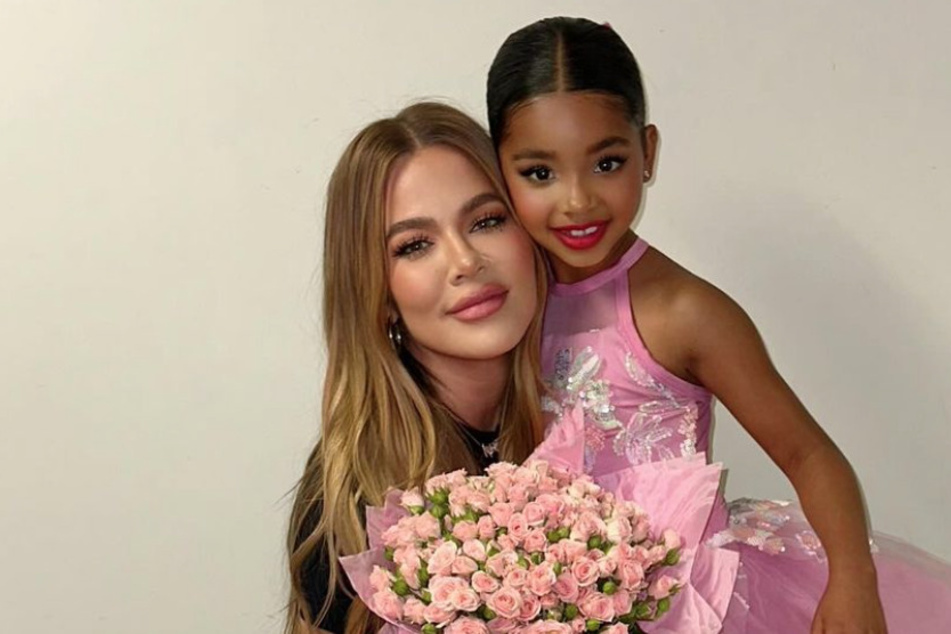 Khloé Kardashian slammed followers who criticized her daughter, True Thompson (r.).