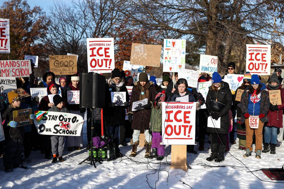 Protests erupted in Minneapolis after ICE agents shot and killed a woman on Wednesday.