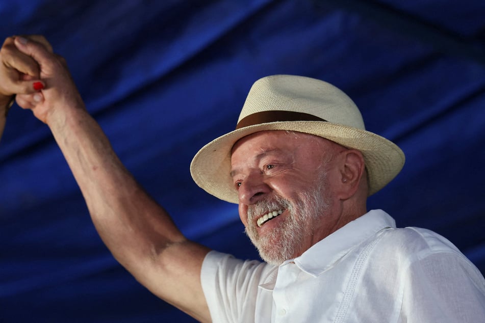 Brazilian President Luiz Inacio Lula da Silva celebrates his 81st birthday in Brasilia on October 27, 2026. He has called Flavio Bolsonaro's fleeing the country a "shameful" act.