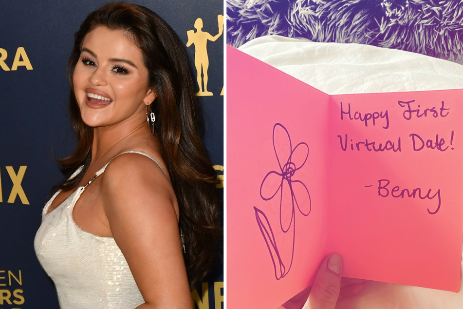 Selena Gomez shares peek at long-distance date with Benny Blanco