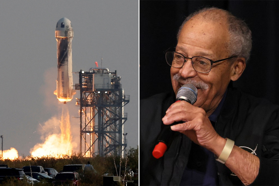 Ed Dwight, who would have been US' first Black astronaut, finally makes it to space