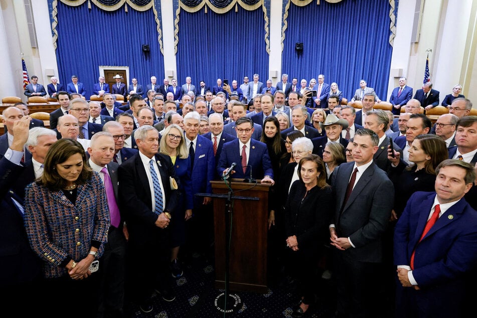 Johnson was one of the loudest voices among Republicans who sought to overturn President Joe Biden's 2020 election win.